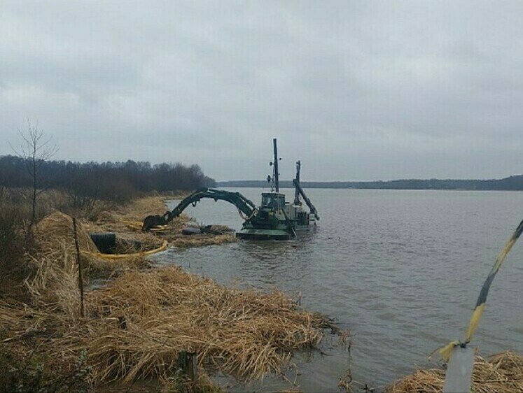 Изображение Коровинский залив Московского моря углубили на метр